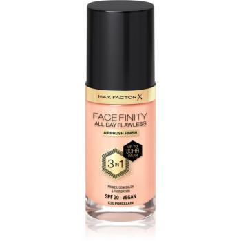 Max Factor Facefinity All Day Flawless dlouhotrvající make-up SPF 20 odstín 30 Porcelain 30 ml