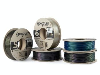 Spectrum 80752 3D filament, Premium PLA Essentials, 1,75mm, 5x250g, mix Wizard Indigo, Wizard Green, Wizard Charcoal, Caribbean B