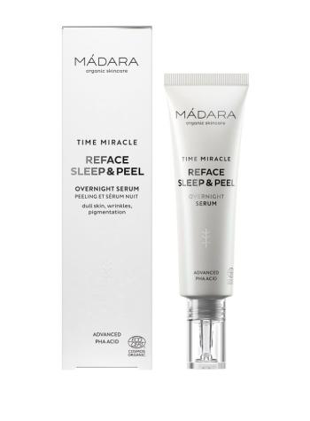 MÁDARA TIME MIRACLE Reface Sleep & Peel noční pleťové sérum 30 ml