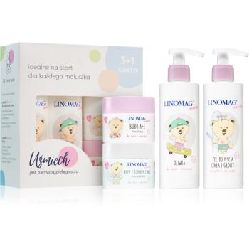 Linomag Emolienty Gift Set dárková sada pro děti od narození