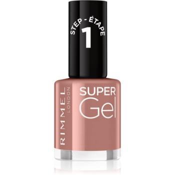 Rimmel Super Gel gelový lak na nehty bez užití UV/LED lampy odstín 033 R&B Rose 12 ml