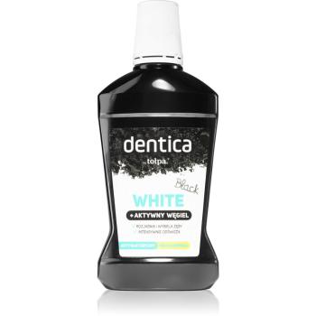 Tołpa Dentica Black White bělicí ústní voda s aktivním uhlím 500 ml