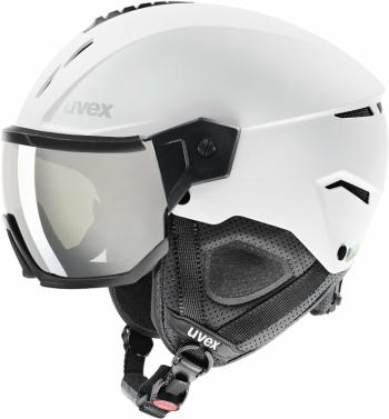 UVEX Instinct Visor White Mat 53-56 cm Lyžařská helma