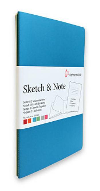 Hahnemühle Sketch&Note A6 modrý + zelený