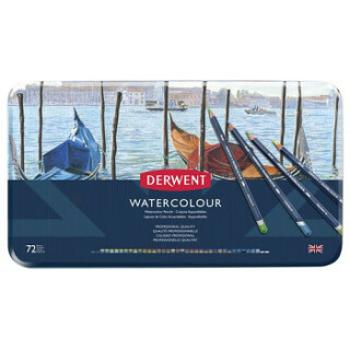 Sada pastelek Derwent Watercolour 72ks