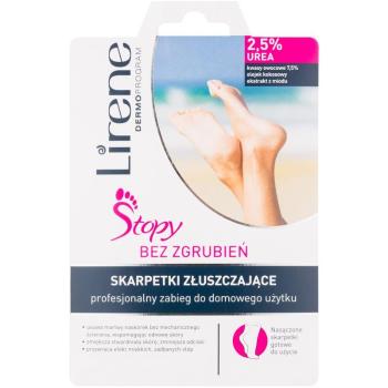 Lirene Foot Care exfoliační ponožky pro zjemnění a hydrataci pokožky nohou (2,5% Urea) 1 ks