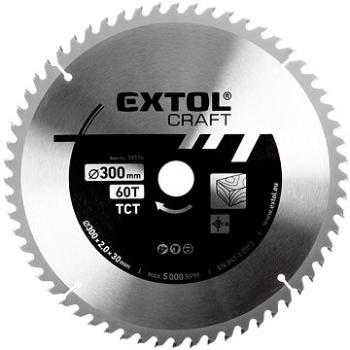 EXTOL CRAFT kotouč pilový, O 350x3,2x30mm, 60T, 19119 (19119)