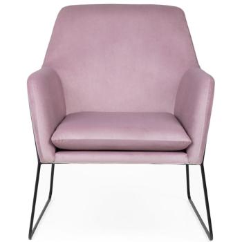 Fotel Milan Bluvel 91/fekete