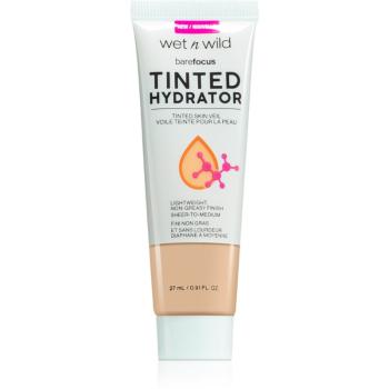 Wet n Wild Bare Focus Tinted Hydrator tónovaný fluid pro sjednocení pleti odstín Light Medium 27 ml