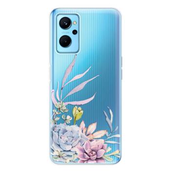 Odolné silikonové pouzdro iSaprio - Succulent 01 - Realme 9i