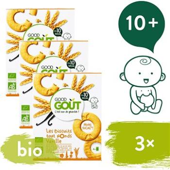 Good Gout BIO Vanilková kolečka 3× 80 g (8594200260446)