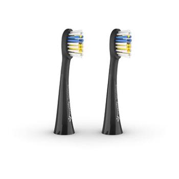 TrueLife SonicBrush K-series heads Sensitive Plus black 2 pack (TLSBK150UVHSEP)