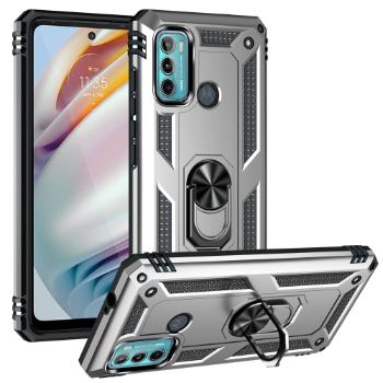 RING Ochranný obal Motorola Moto G60 strieborný