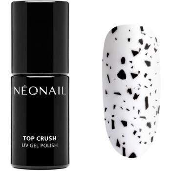 NEONAIL Top Crush vrchní lak na nehty s použitím UV/LED lampy odstín Black Gloss 7,2 ml