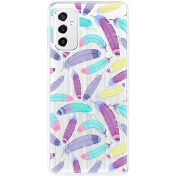 iSaprio Feather Pattern 01 pro Samsung Galaxy M52 5G (featpatt01-TPU3-M52_5G)