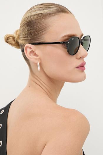 Sluneční brýle Ray-Ban THALIA černá barva, 0RB2195