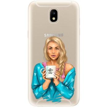 iSaprio Coffe Now - Blond pro Samsung Galaxy J5 (2017) (cofnoblo-TPU2_J5-2017)