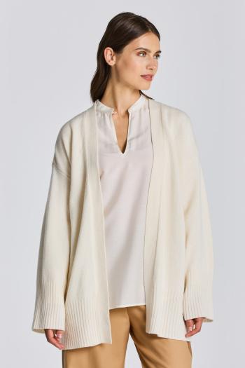 SVETR GANT D1. LOUNGE WRAP CARDIGAN CREAM