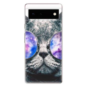 Odolné silikonové pouzdro iSaprio - Galaxy Cat - Google Pixel 6 5G