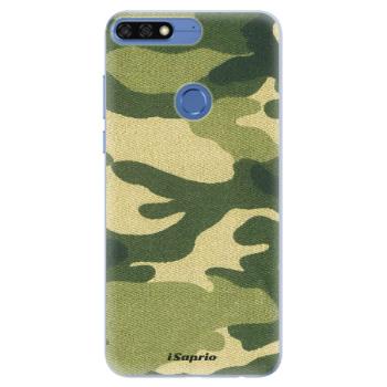 Silikonové pouzdro iSaprio - Green Camuflage 01 - Huawei Honor 7C