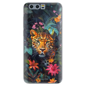 Odolné silikonové pouzdro iSaprio - Flower Jaguar - Huawei Honor 9