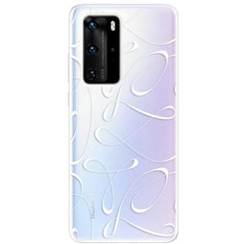 iSaprio Fancy - white pro Huawei P40 Pro (fanwh-TPU3_P40pro)