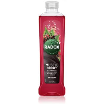 Radox Men Muscle Therapy pěna do koupele Black Pepper & Ginseng 500 ml