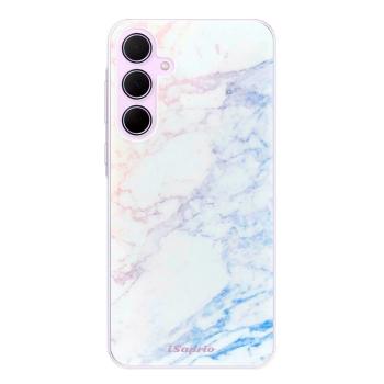 Odolné silikonové pouzdro iSaprio - Raibow Marble 10 - Samsung Galaxy A55 5G