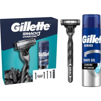 Gillette Mach3 Charcoal dárková sada pro muže