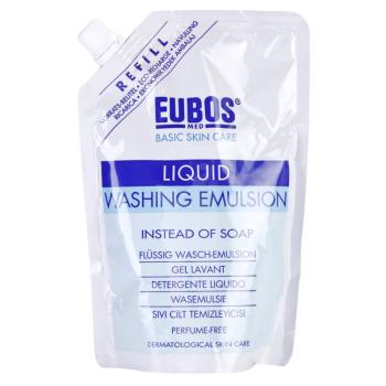 Eubos Basic Skin Care Blue mycí emulze bez parfemace náhradní náplň 400 ml