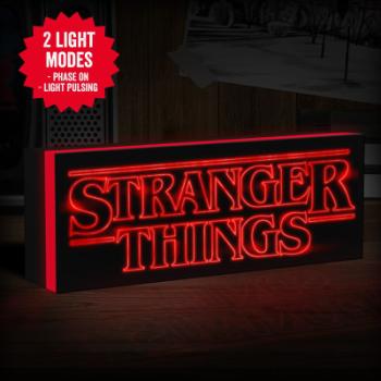 Světlo Stranger Things logo