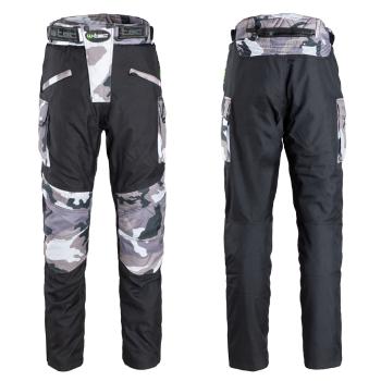 Pánské moto kalhoty W-TEC Kaamuf  Black Camo  5XL