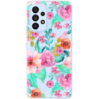 iSaprio Flower Pattern 01 pro Samsung Galaxy A53 5G (flopat01-TPU3-A53-5G)