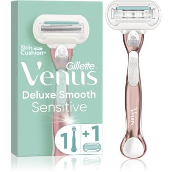 Gillette Venus Deluxe Smooth Sensitive Rosegold holicí strojek + náhradní hlavice 1 ks