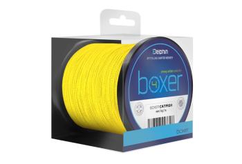 Delphin Šňůra Boxer 4 fluo žlutá - 0,50mm 41,70kg 150m