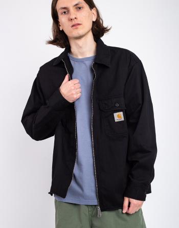 Carhartt WIP Rainer Shirt Jac Black garment dyed XL