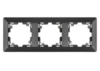 EMOS Antracitový rámeček trojnásobný A6004.6