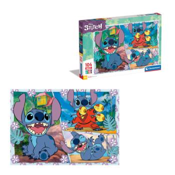 Puzzle 104 dílků maxi Disney Stitch