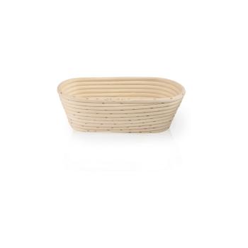 Rattan természetes fűzfavessző kosár, 32 x 15 cm - Orion