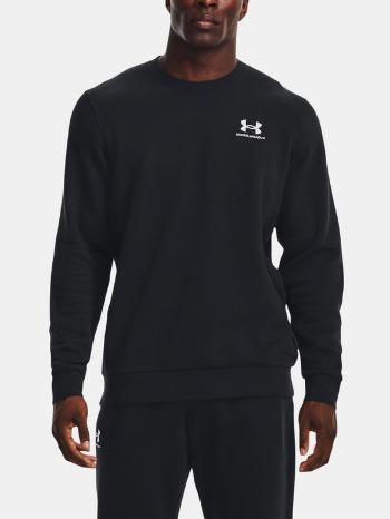 Under Armour UA Essential Fleece Crew Mikina Černá