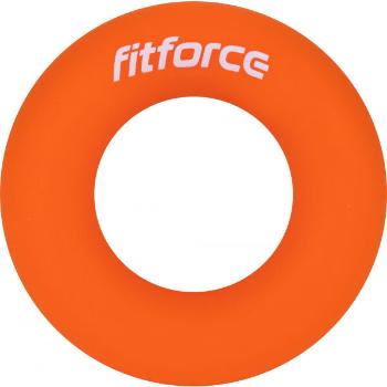 Fitforce RINGGRIP HARD Posilovací kolečko, oranžová, velikost