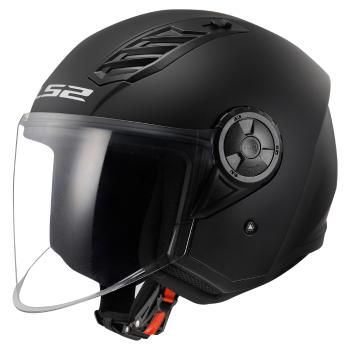 Moto přilba LS2 OF616 Airflow II Solid Matt Black  L (59-60)