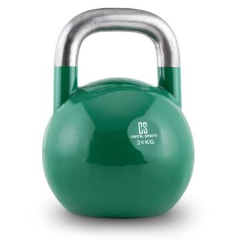 Capital Sports Compket 24, kettlebell, 24 kg, zelený