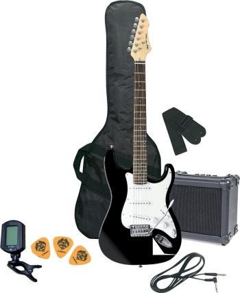 GEWA E-Guitar RC-100 Set Black Elektrická kytara