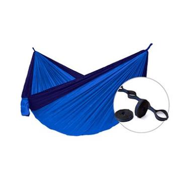 SET- Hamaka Camping (modrá)+Tree strap (83_SET Camping_SMOD+TS)