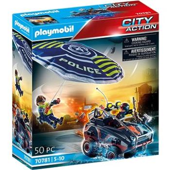 Playmobil 70781 Policejní padák: Pronásledování obojživelného vozidla (4008789707819)