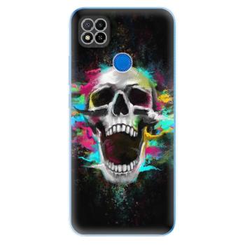 Odolné silikonové pouzdro iSaprio - Skull in Colors - Xiaomi Redmi 9C