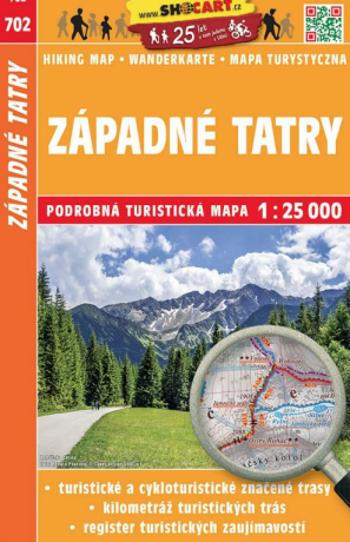 Západné Tatry 1:25 000