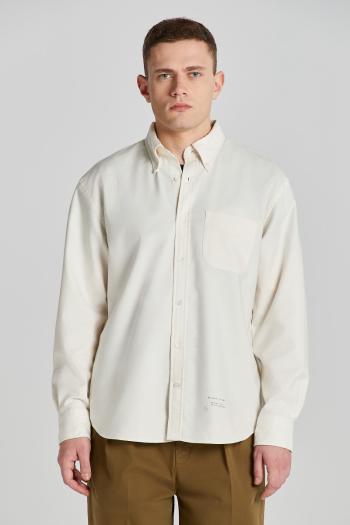 KOŠILE GANT REL US OXFORD SHIRT CREAM