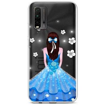 TopQ Xiaomi Redmi 9T silikon Blue Princess 65124 (Sun-65124)